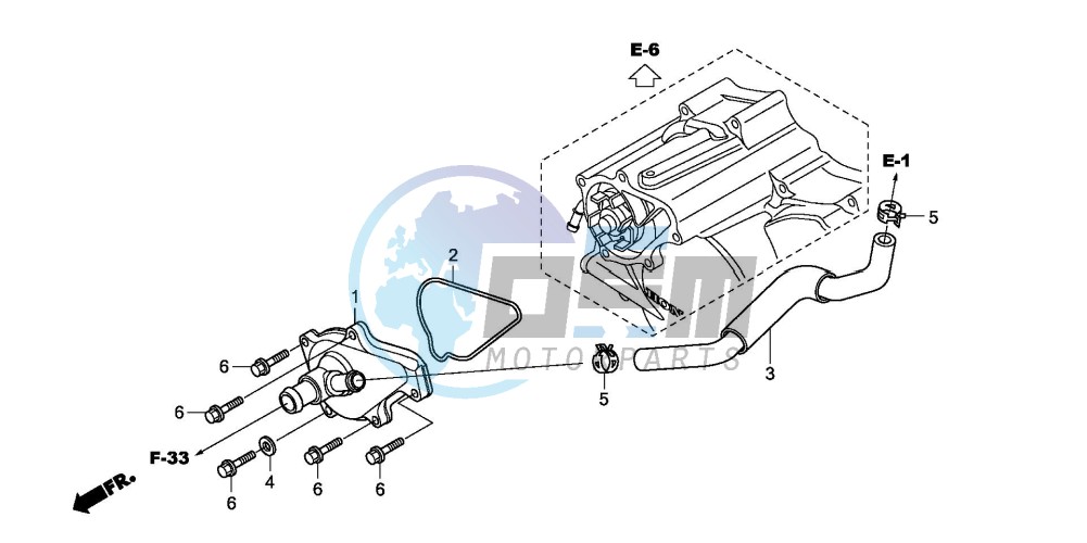 WATER PUMP COVER