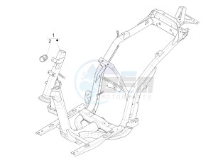 Liberty 150 4t e3 moc drawing Frame bodywork