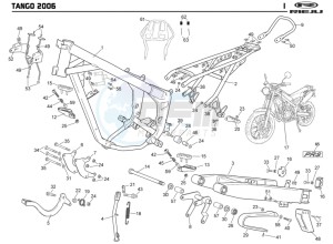 TANGO-125-YELLOW drawing CHASSIS