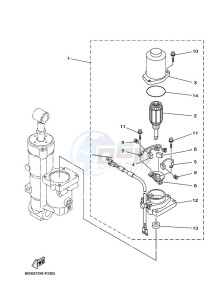 F80BETL drawing POWER-TILT-ASSEMBLY-2