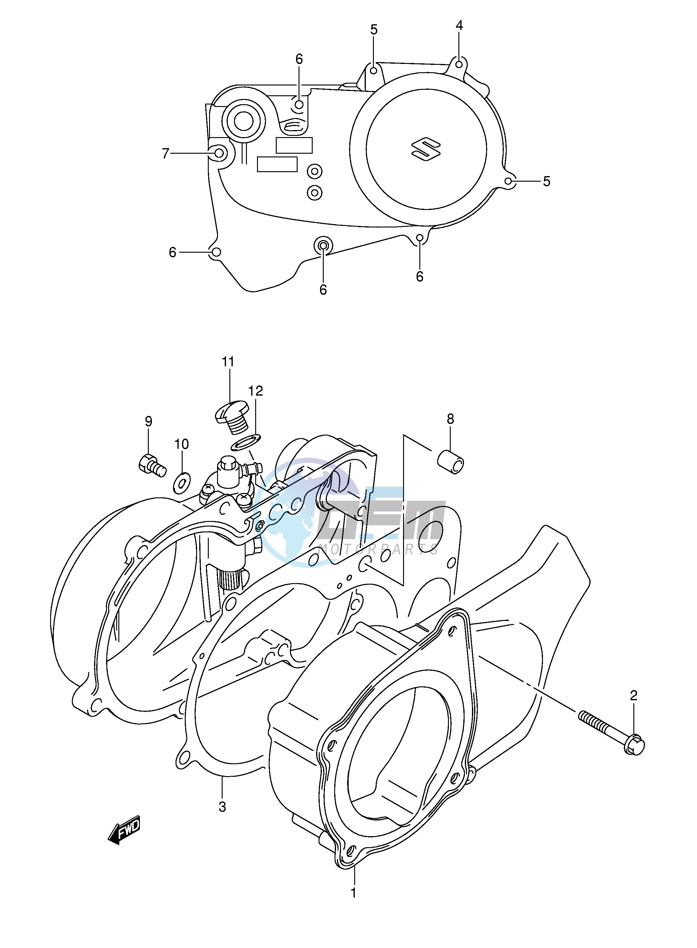 CRANKCASE COVER