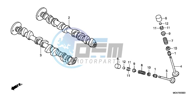 CAMSHAFT/VALVE