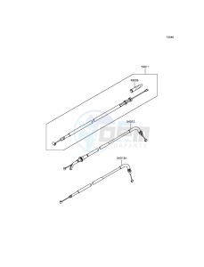 NINJA 300 EX300AEFA XX (EU ME A(FRICA) drawing Cables