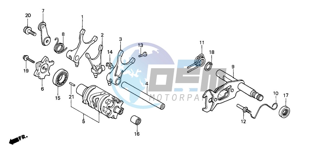 GEAR SHIFT DRUM