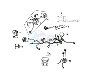 SYMPHONY SR 50 (L8) EU drawing WIRE HARNESS