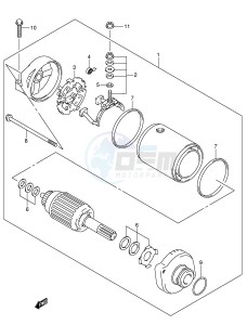 LT-A700X (E17) drawing STARTING MOTOR