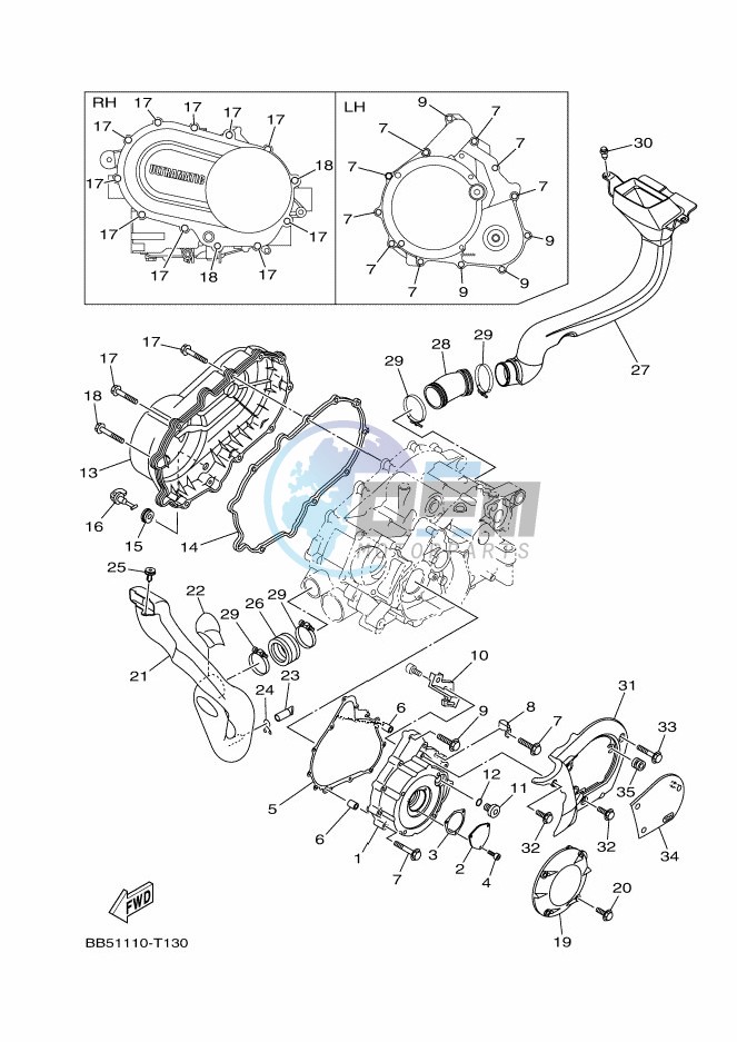 CRANKCASE COVER 1