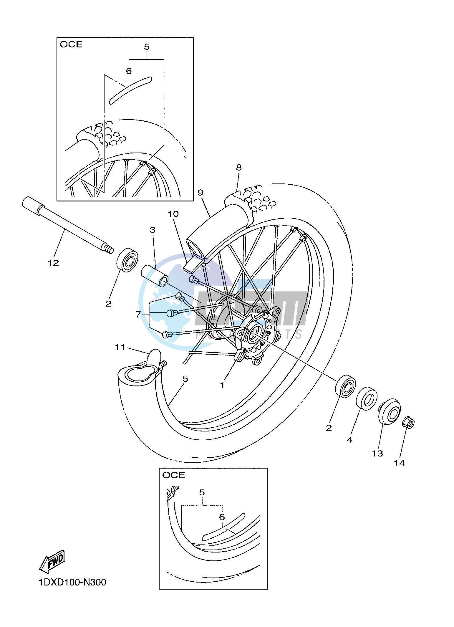 FRONT WHEEL