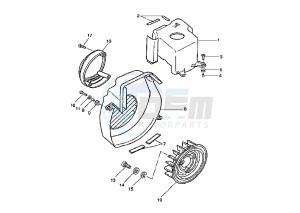 BW'S R 50 drawing AIR SHROUD , FAN