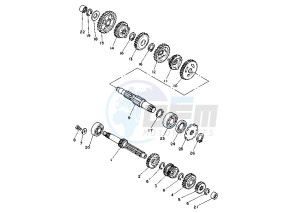 YZ N-LW 80 drawing TRANSMISSION