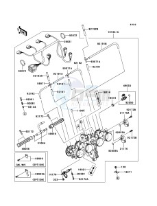 Z750 ZR750-J2H FR GB XX (EU ME A(FRICA) drawing Throttle