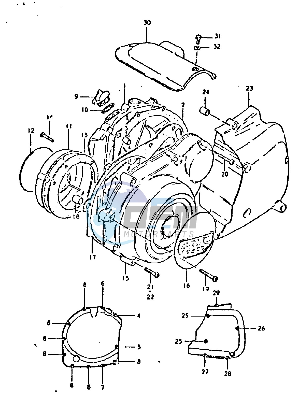 CRANKCASE COVER