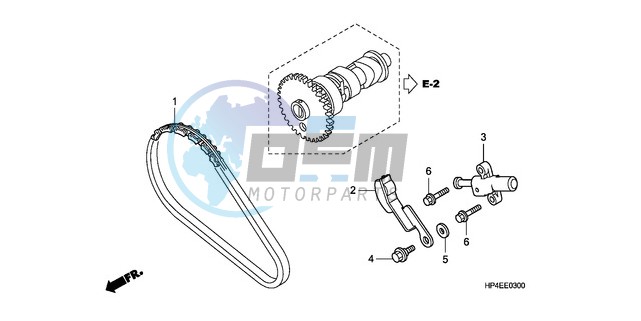 CAM CHAIN/TENSIONER