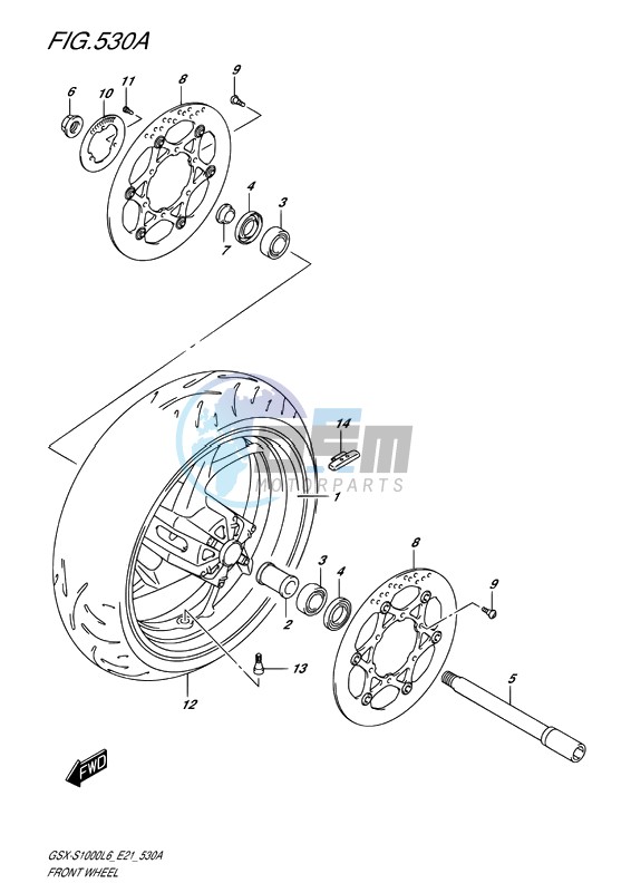 FRONT WHEEL