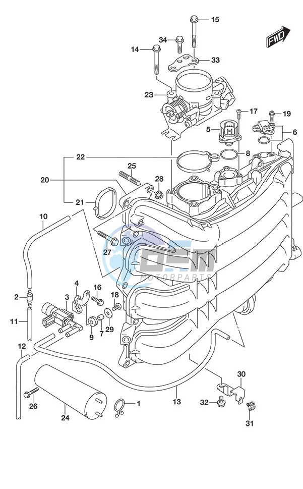 Intake Manifold/Throttle Body