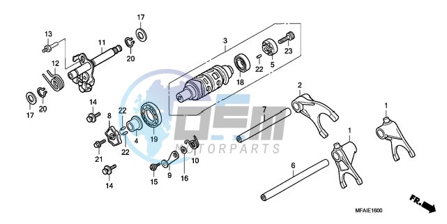 GEARSHIFT DRUM