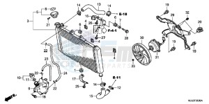 NC700SDE NC700SD 2ED - (2ED) drawing RADIATOR