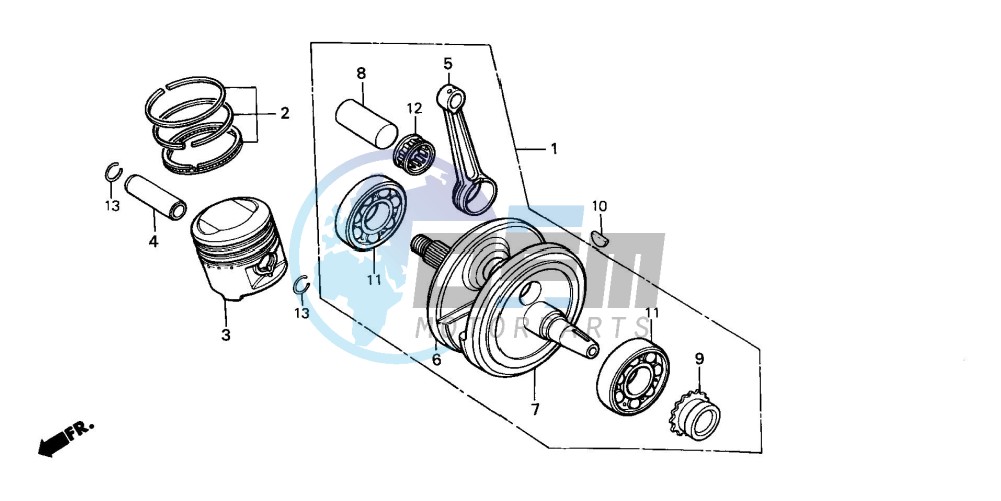 CRANKSHAFT /PISTON