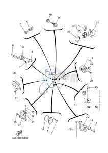 XT660X (10SC 10SC 10SC 10SC) drawing ELECTRICAL 2