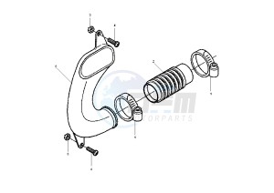 X9 EVOLUTION 125 drawing Belt cooling