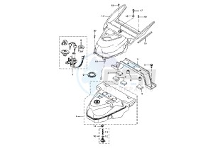 XC VERSITY 300 drawing FUEL TANK