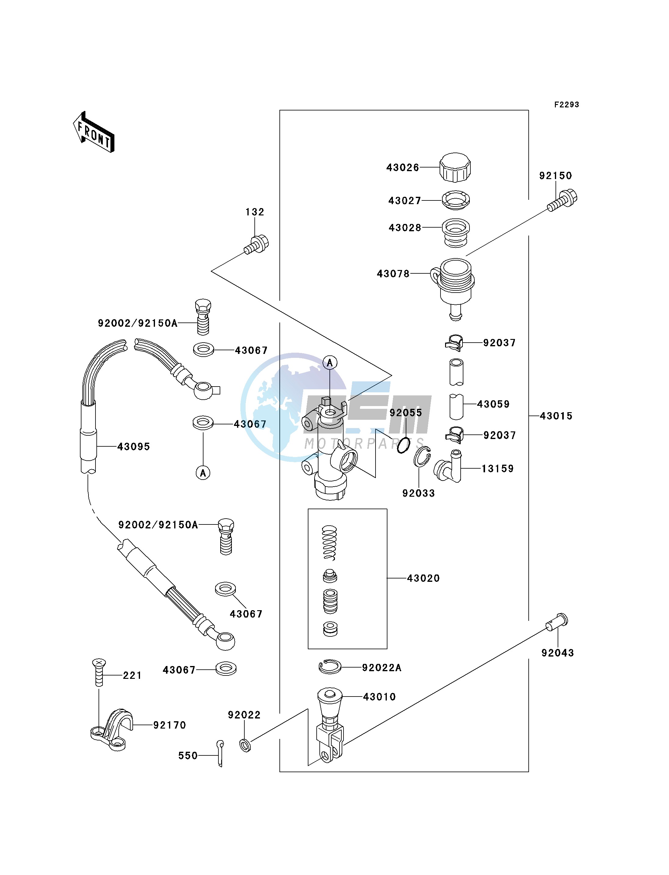 REAR MASTER CYLINDER