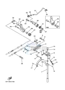 F50A drawing THROTTLE-CONTROL