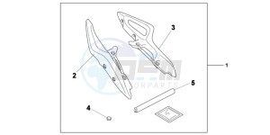 NC700XD NC700X 2ED drawing KIT  PANNI ER STAY