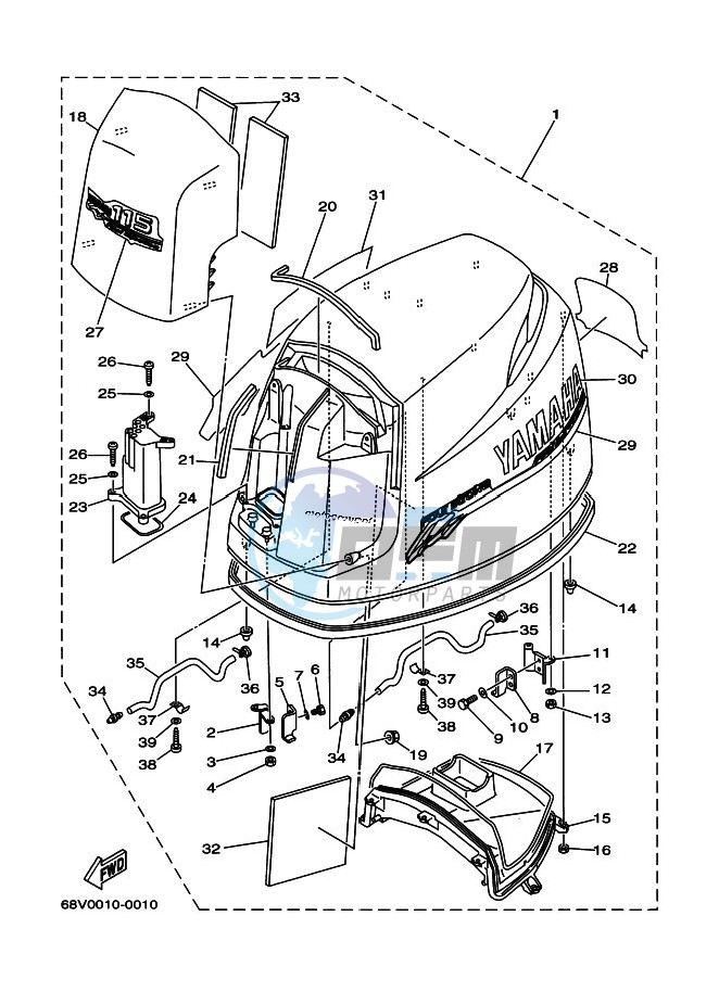 FAIRING-UPPER