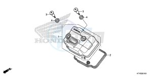 CBR125RSF CBR125RS E drawing CYLINDER HEAD COVER