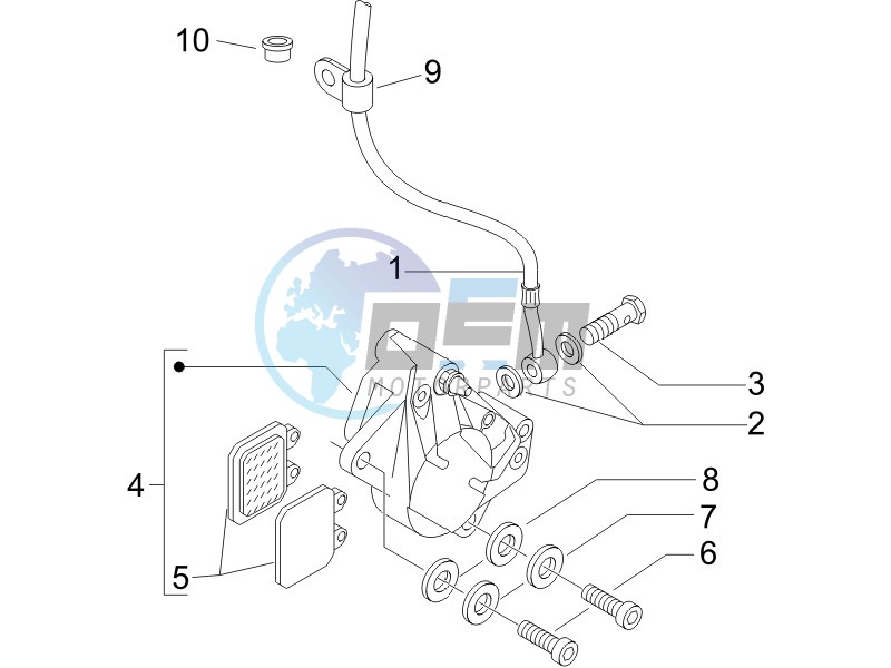 Brakes hose  - Calipers