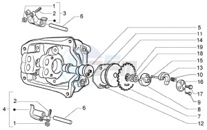 X8 200 drawing Rocker Levers