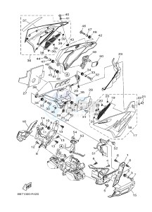 MTN1000 MT-10 MT-10 (B677) drawing COWLING 3