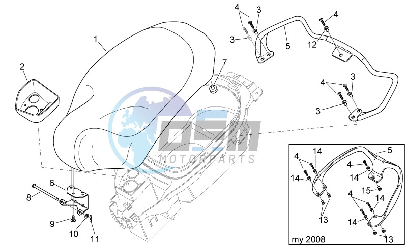 Saddle - Handle