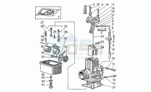 V 35 350 Carabinieri - PA Carabinieri/PA drawing Carburettor II