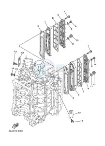 FL200AETX drawing CYLINDER-AND-CRANKCASE-3