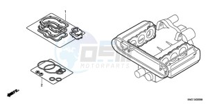 GL18009 France - (F / CMF) drawing GASKET KIT A