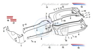 FIDDLE II 50 25KMH (L8) NL EURO4 drawing COWLING