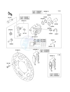 VN 1600 A [VULCAN 1600 CLASSIC] (A6F-A8FA) A7FA drawing FRONT BRAKE