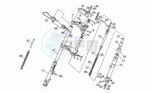 V 35 350 Florida Florida drawing Front fork