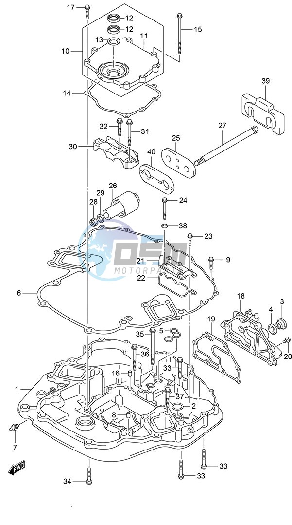 Engine Holder (DF 250S)