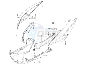 Typhoon 50 4T 4V E2 (NAFTA) USA drawing Side cover - Spoiler