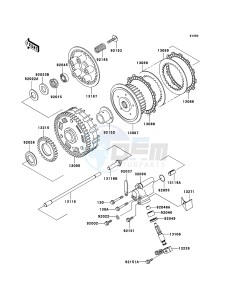 W800 EJ800ABF GB XX (EU ME A(FRICA) drawing Clutch