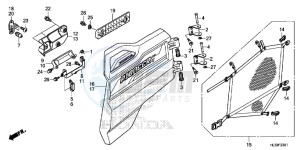 SXS700M4H Europe Direct - (ED) drawing REAR DOOR