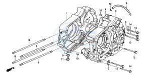 ST70 50 drawing CRANKCASE