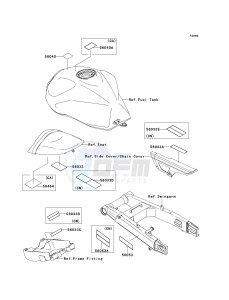 ZR 1000 A [Z1000] (A1-A3) drawing LABELS