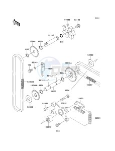 VN 1500 B [VULCAN 88 SE] (B1-B3) N7FA drawing WATER PUMP