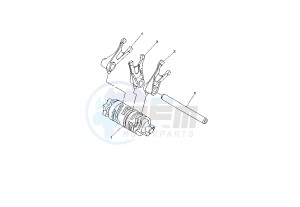 XG TRICKER 250 drawing SHIFT CAM - FORK