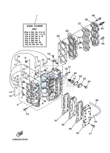 40VMHOS drawing CYLINDER--CRANKCASE