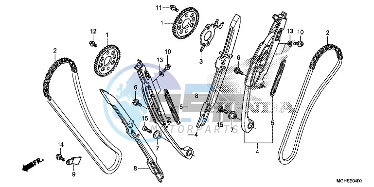 CAM CHAIN/TENSIONER